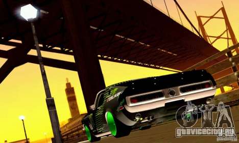 Shelby GT500 Monster Drift для GTA San Andreas