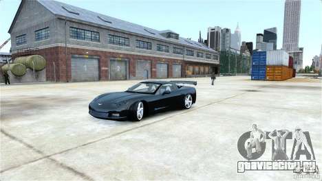 Chevrolet Corvette C6 Convertible v1.0 для GTA 4