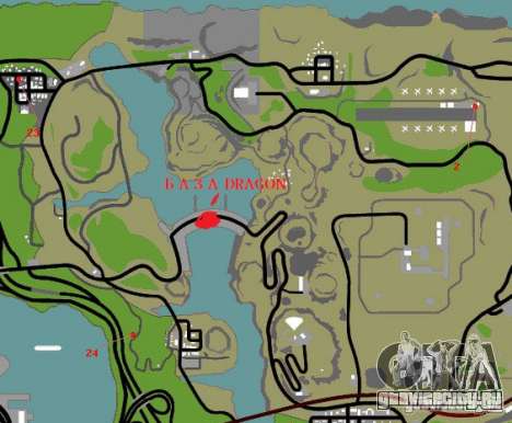 База DRAGON для GTA San Andreas