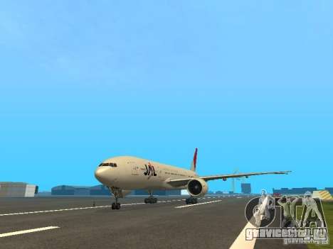 Boeing 777-200 Japan Airlines для GTA San Andreas