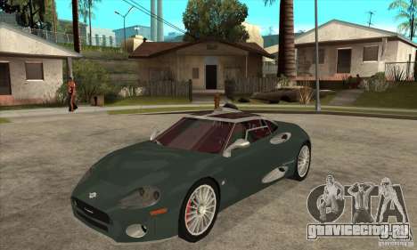 Spyker C8 Laviolete для GTA San Andreas