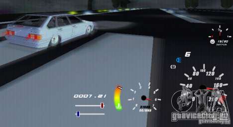 Уникальный спидометр для GTA San Andreas