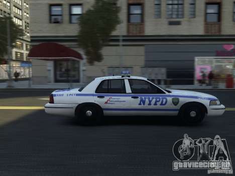 Ford Crown Victoria NYPD 2012 для GTA 4