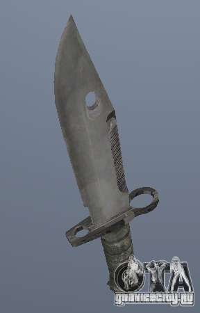 Настоящий армейский нож для GTA San Andreas