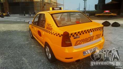 Dacia Logan Facelift Taxi для GTA 4