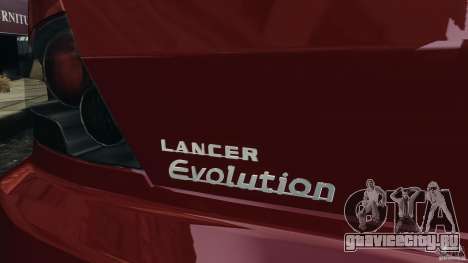Mitsubishi Lancer Evolution 8 для GTA 4