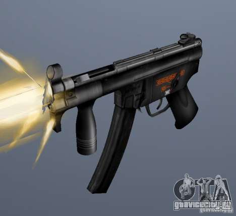 H&amp;K MP5K для GTA San Andreas