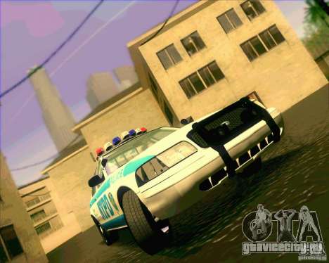 Ford Crown Victoria 2003 NYPD police V2.0 для GTA San Andreas