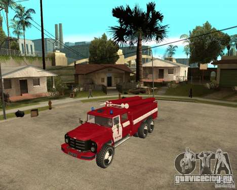 Зил 133ГЯ АЦ пожарный для GTA San Andreas