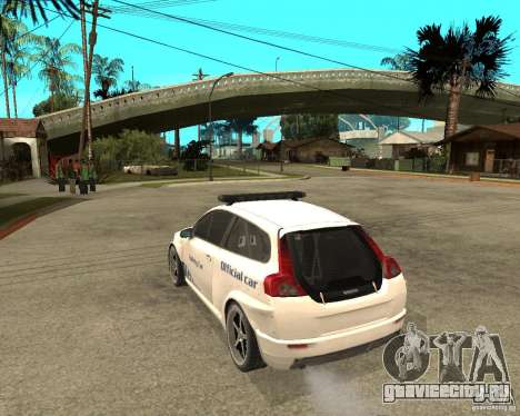 VOLVO C30 SAFETY CAR STCC v2.0 для GTA San Andreas