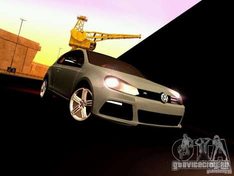 Volkswagen Golf R 2010 для GTA San Andreas