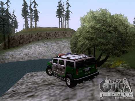 Hummer H2 Polizei для GTA San Andreas