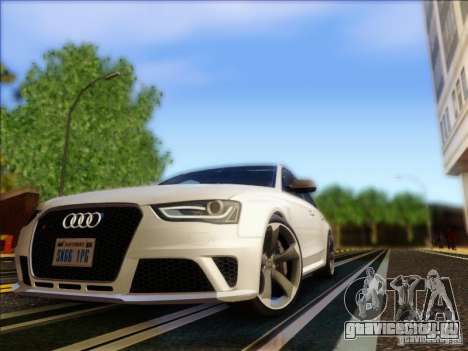 Audi RS4 Avant B8 2013 для GTA San Andreas