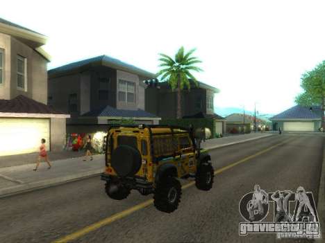Land Rover Defender Off-Road для GTA San Andreas