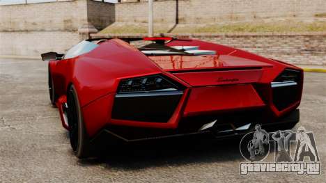 Lamborghini Reventon Roadster 2009 для GTA 4