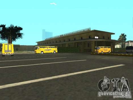 5 Автобусный Парк v1.0 для GTA San Andreas