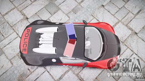 Bugatti Veyron 16.4 Police [EPM/ELS] для GTA 4
