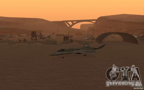 YF-23 для GTA San Andreas