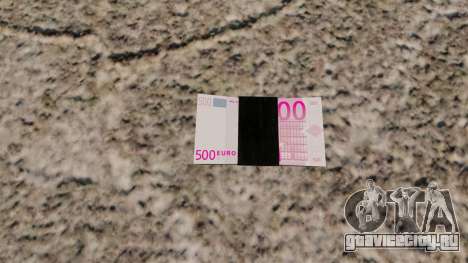 Евро банкноты для GTA 4