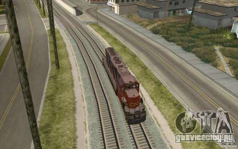 CN SD40 ZEBRA STRIPES для GTA San Andreas