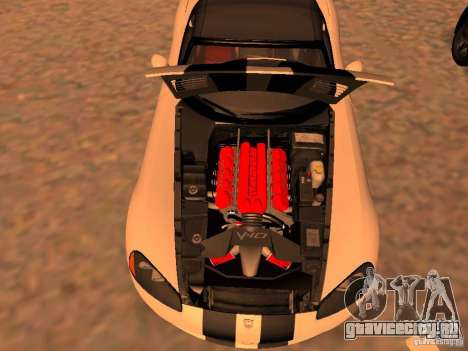 Dodge Viper SRT-10 Roadster для GTA San Andreas