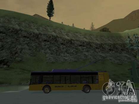 Троллейбус ЛАЗ Е-183 для GTA San Andreas