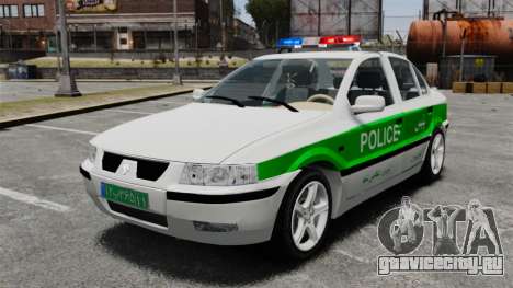 Iran Khodro Samand LX Police для GTA 4