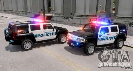 Hummer H3X 2007 LC Police Edition ELS для GTA 4