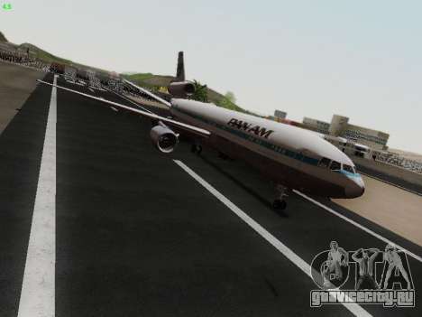McDonell Douglas DC-10-30 PanAmerican Airways для GTA San Andreas
