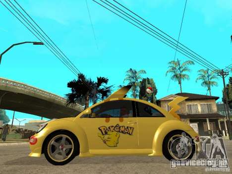 Volkswagen Beetle Pokemon для GTA San Andreas