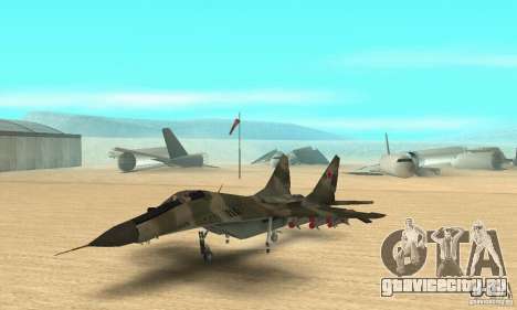 МИГ-29 для GTA San Andreas