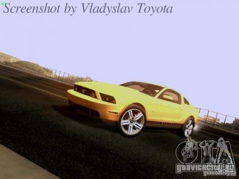 Ford Mustang GT 2011 для GTA San Andreas