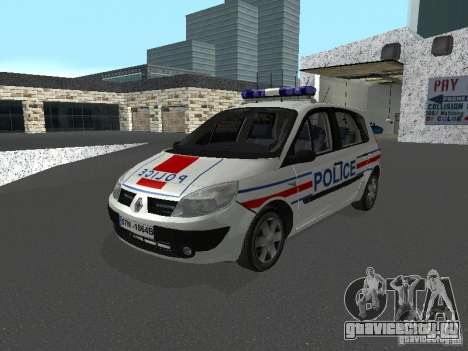 Renault Scenic II Police для GTA San Andreas