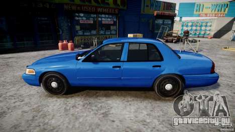 Ford Crown Victoria Detective v4.7 [ELS] для GTA 4