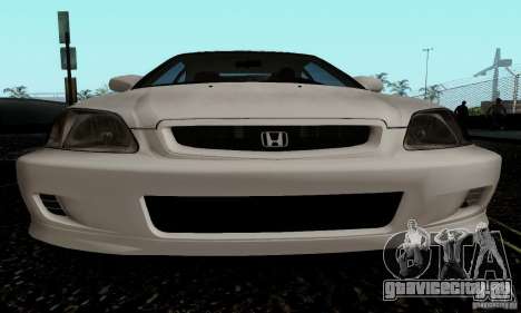 Honda Civic 1999 Si Coupe для GTA San Andreas