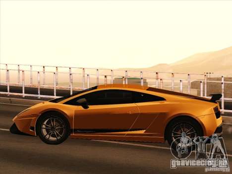 Lamborghini Gallardo Superleggera для GTA San Andreas