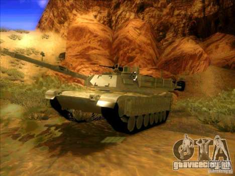 M1A2 Abrams из Battlefield 3 для GTA San Andreas