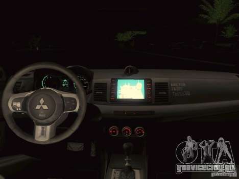 Mitsubishi  Lancer Evo X BMS Edition для GTA San Andreas