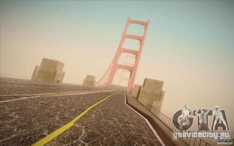 New roads San Fierro для GTA San Andreas