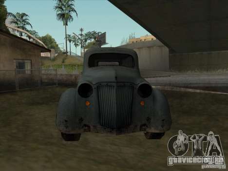 Автомобиль Второй Мировой Войны для GTA San Andreas