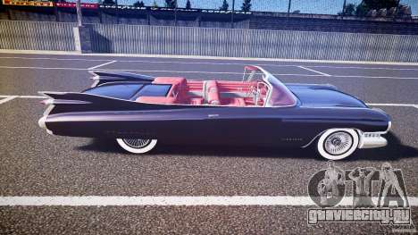 Cadillac Eldorado 1959 interior red для GTA 4