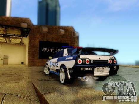Nissan Skyline R32 Police для GTA San Andreas