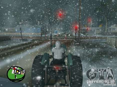 Снегопад для GTA San Andreas