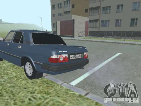 ГАЗ 3110 Волга v1.0 для GTA San Andreas
