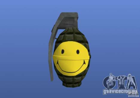 Smiley Granate для GTA 4