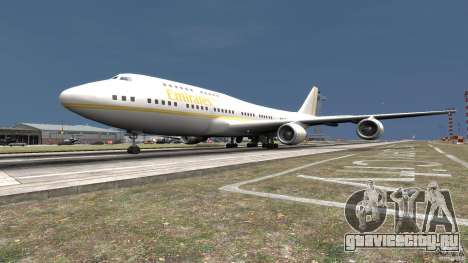 Real Emirates Airplane Skins Gold для GTA 4