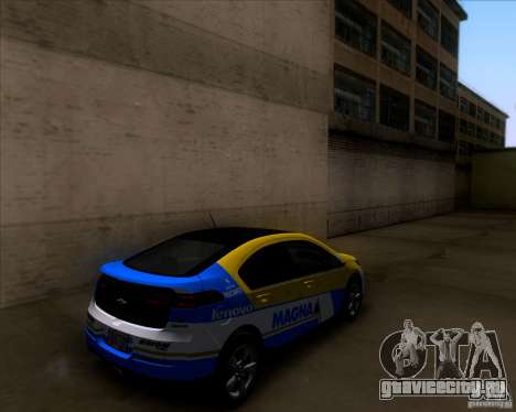 Chevrolet Volt 2012 Stock для GTA San Andreas