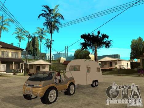 Ford Intruder 4x4 Concept + Caravan для GTA San Andreas