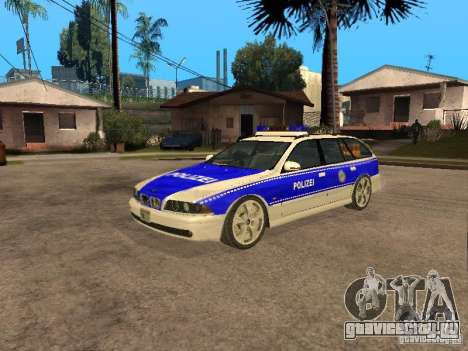 BMW 525i Touring Police для GTA San Andreas