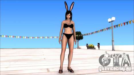 Dead Or Alive 5 Kokoro Black Bunny Outfit для GTA San Andreas